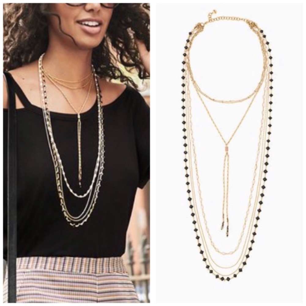 Stella and Dot Tierney 6 in 1 necklace